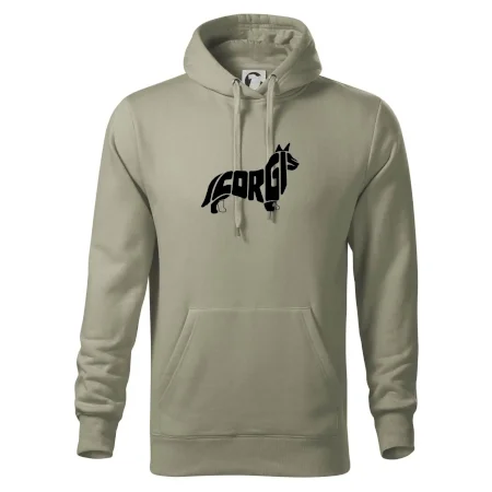 Corgi - nápis v těle
