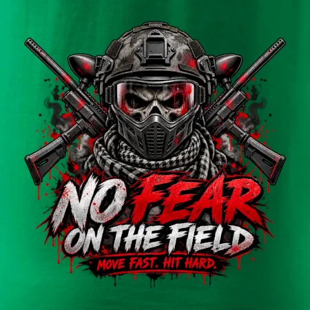 Lebka bojovníka no fear paintball