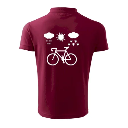 Cyklista za každého počasí