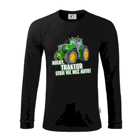 Holky, traktor stojí víc než auto
