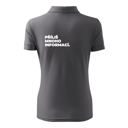PŘÍLIŠ MNOHO INFORMACÍ.