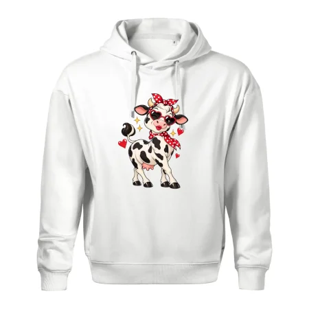 Retro kráva se srdíčky
