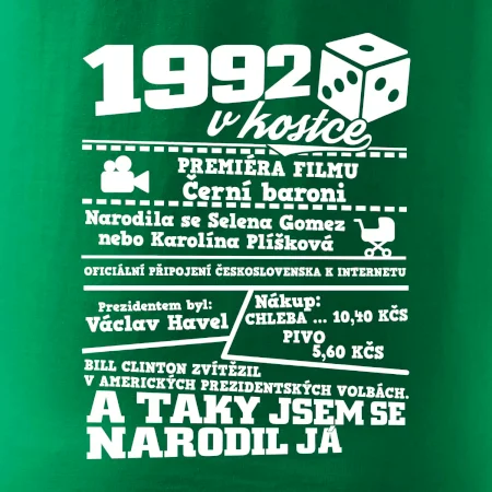 1992 v kostce