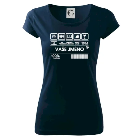 Vaše jméno - čárový kód