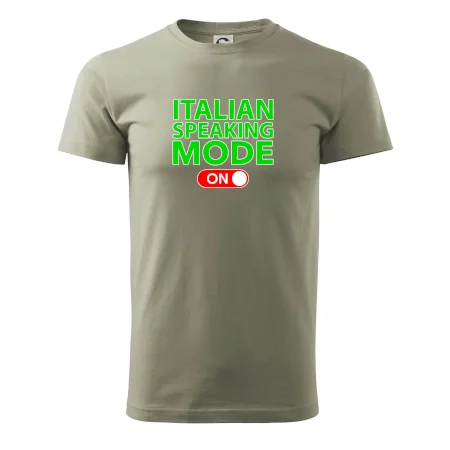 Italian speaking mode - ON