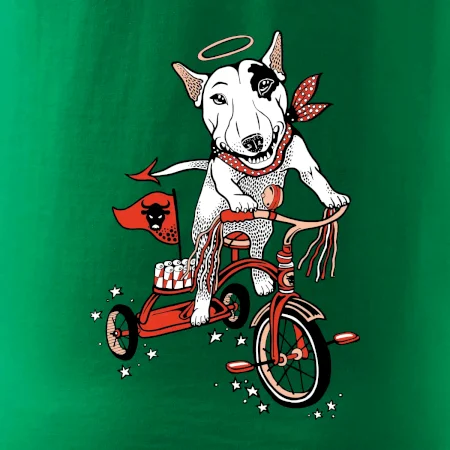 Bull terier anděl (Pecka design)