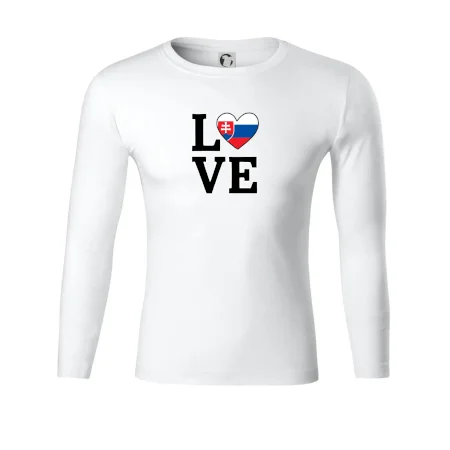 Love Slovenská vlajka