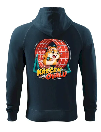 Běžecký křeček na oválu