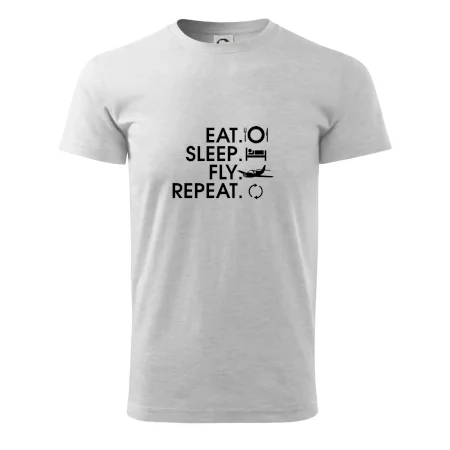 Eat sleep fly repeat