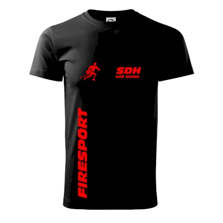 Hasičský sport SDH + váš název ČERVENÁ