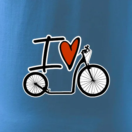 I love koloběžka velké a malé kolo