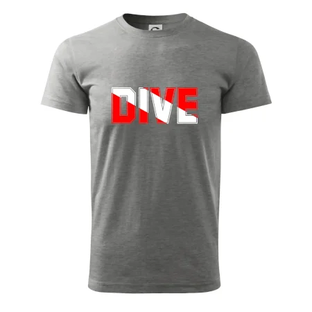 Dive nápis vlajka