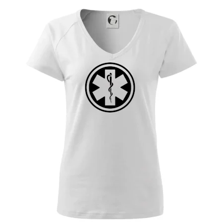 Rescue logo samostatné kulaté