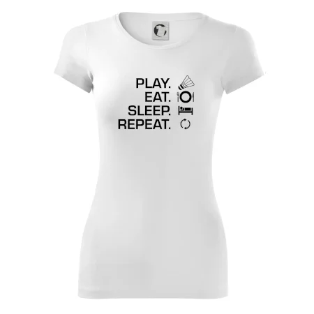 Play Eat Sleep Repeat badminton