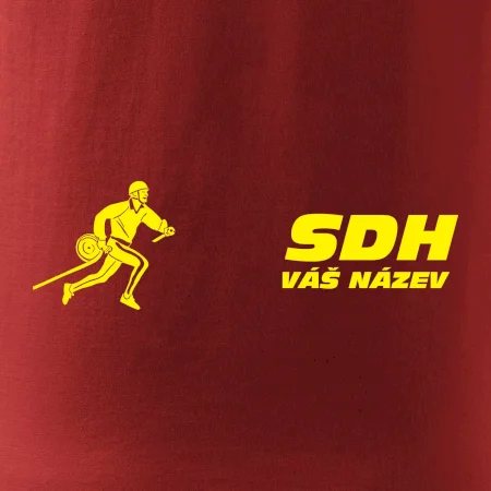Hasičský sport SDH + váš název ŽLUTÁ