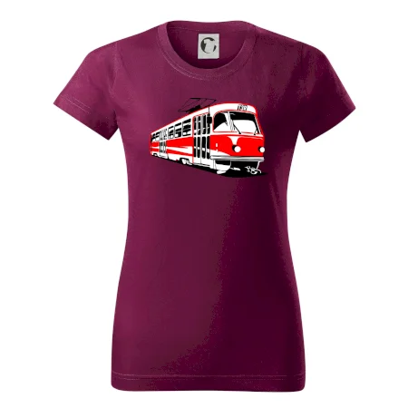 Tramvaj T3R barevná