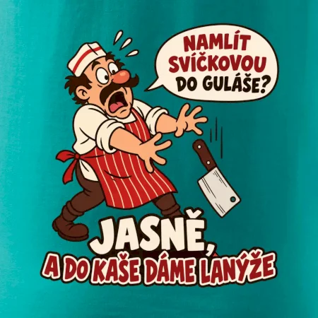 Svíčková do guláše a lanýže do kaše