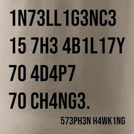 Test inteligence - Stephen Hawking