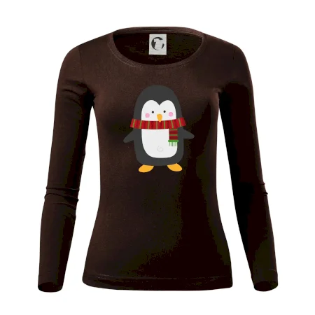 Tučňák se šálou