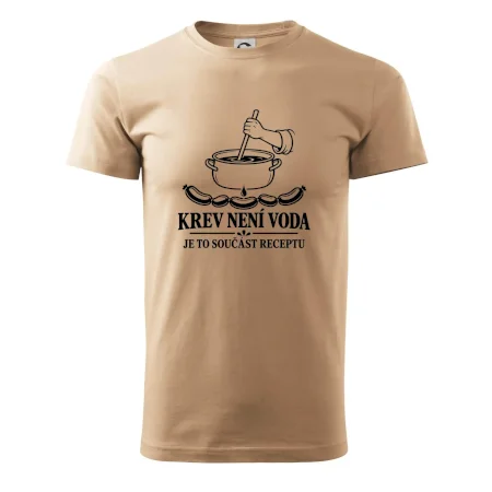 Krev není voda je to součást receptu