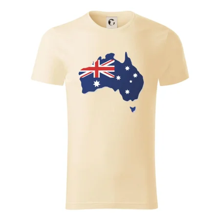 Austrálie - vlajka mapa