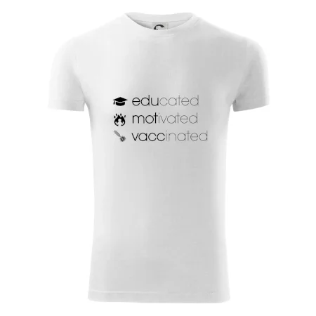 Educated motivated vaccinated