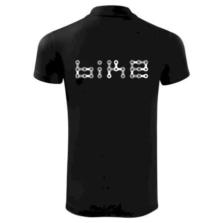 Bike nápis řetěz