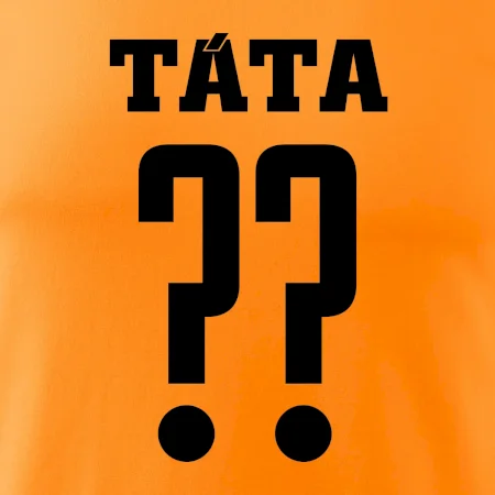 Táta - dres se jménem a číslem