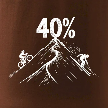 Narozeniny cyklista a lyžař 40