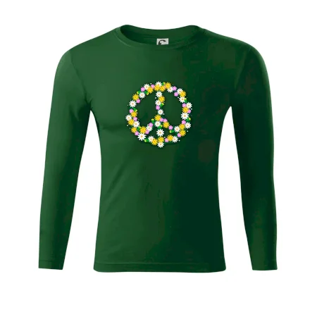 Peace symbol kopretiny