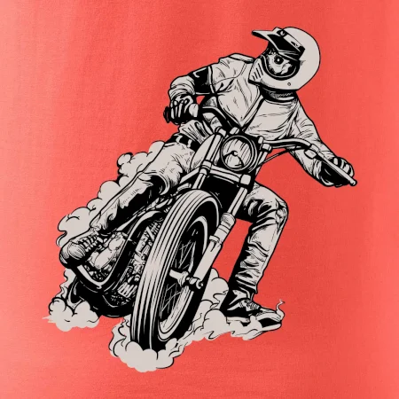 Motorkář bokem