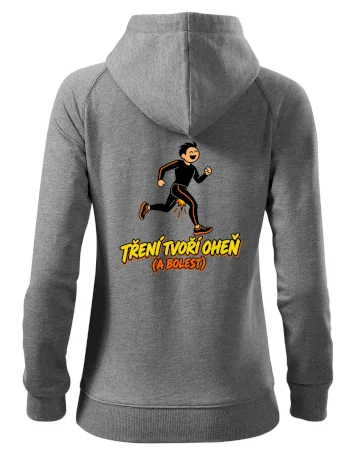 Běžecké tření tvoří oheň