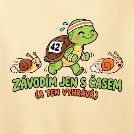 Běžecká želva závodím jen s časem