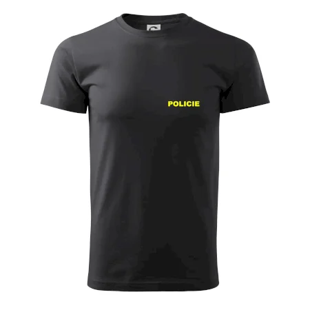 Policie Nápis žlutý