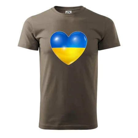 Ukrajina srdce vlajka