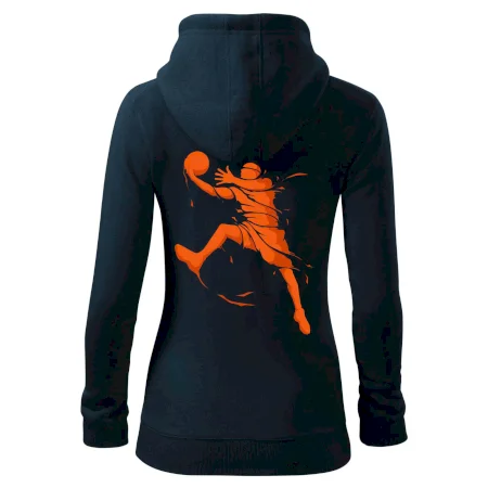 Basketball player splash