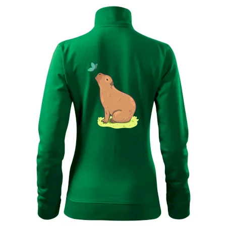 Kapybara a motýlek