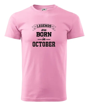 Legends are born in October