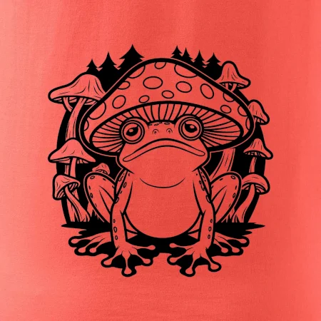 Goblincore černá houbožába