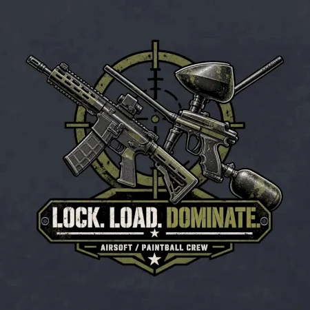 Taktická výzva lock load dominate airsoft