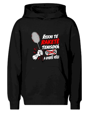 Badmintonová raketa není tenisová