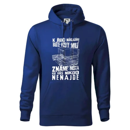 K řidiči náklaďáku buďte vždy milý
