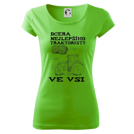 Dcera nejlepšího traktoristy ve vsi