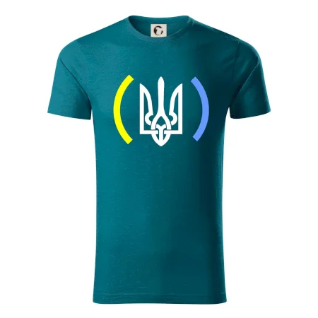 Ukrajina trojzubec s barvami