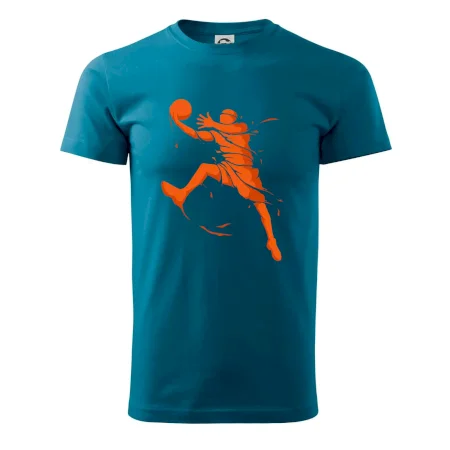 Basketball player splash