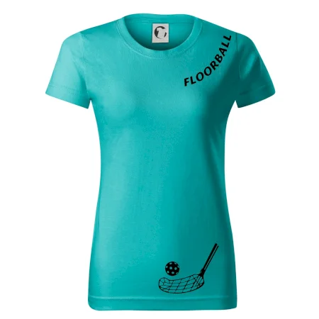 Floorball nápis šikmo