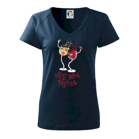 Best wine friends dancing (Pecka design)