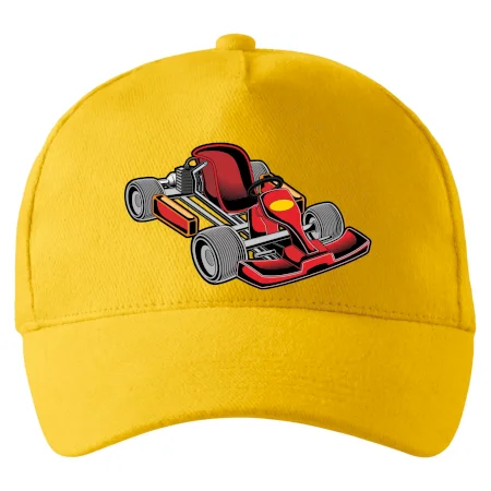 Motokára červená