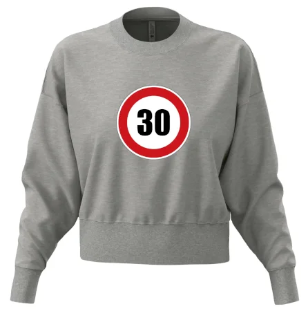 Dopravní značka - omezení rychlosti 30