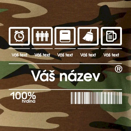 Čárový kód - Vlastní text